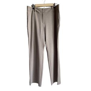 New! Ann Taylor Factory Women's Size 12 Curvy Tan Dress Pants Straight Leg